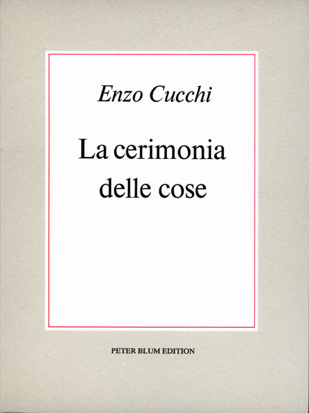 Medium cucchi la cerimonia delle cose