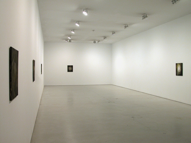 Scratching away at the surface installation from left