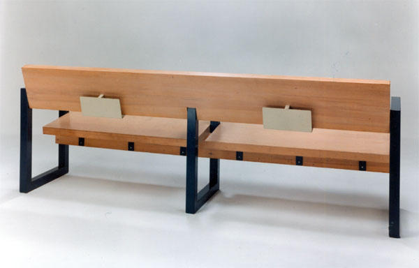 Bench back