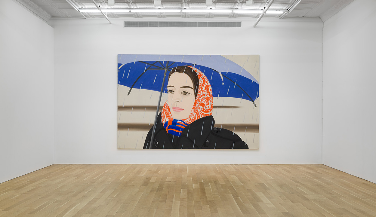 Alex katz three paintings installation shot 4