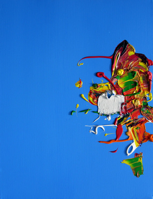 Small indonesian acrylic on canvas 24x18in 2009 2010